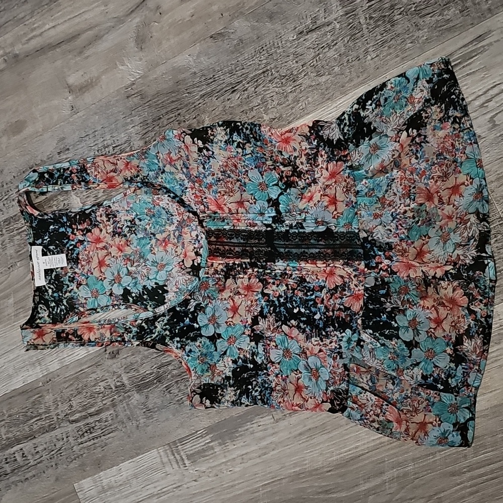 Ambiance Apparel sheer top